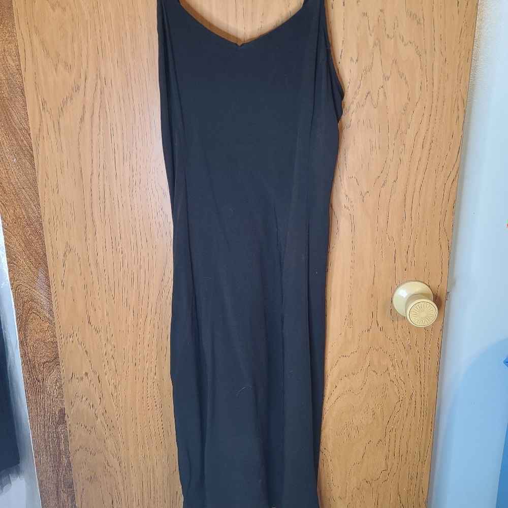 Black sun dress